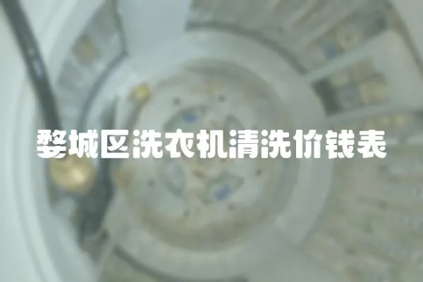 婺城區(qū)洗衣機(jī)清洗價(jià)錢表