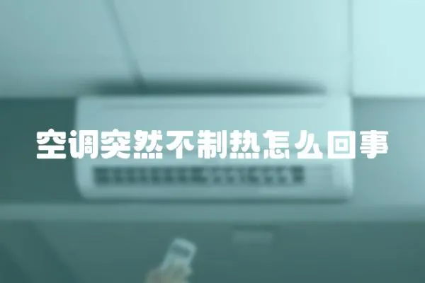 空調(diào)突然不制熱怎么回事