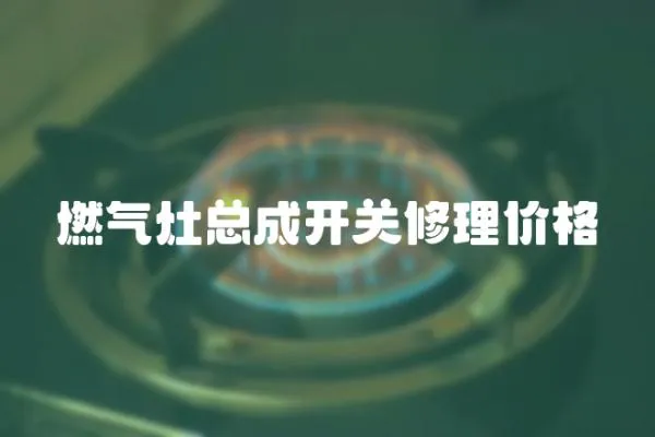燃氣灶總成開關修理價格