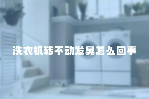洗衣機(jī)轉(zhuǎn)不動(dòng)發(fā)臭怎么回事