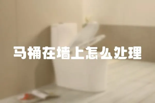 馬桶在墻上怎么處理