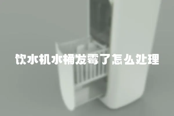 飲水機(jī)水桶發(fā)霉了怎么處理