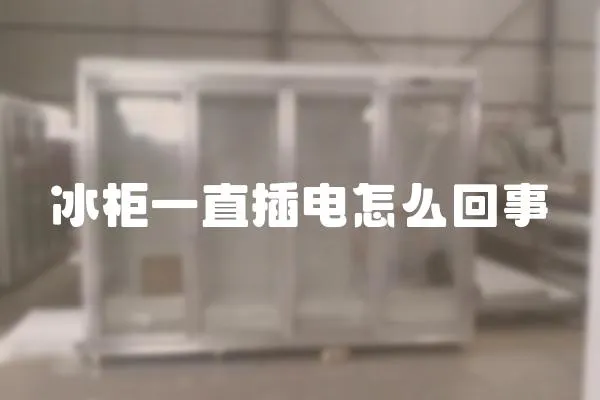 冰柜一直插電怎么回事