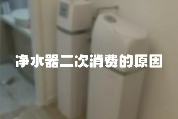凈水器二次消費的原因