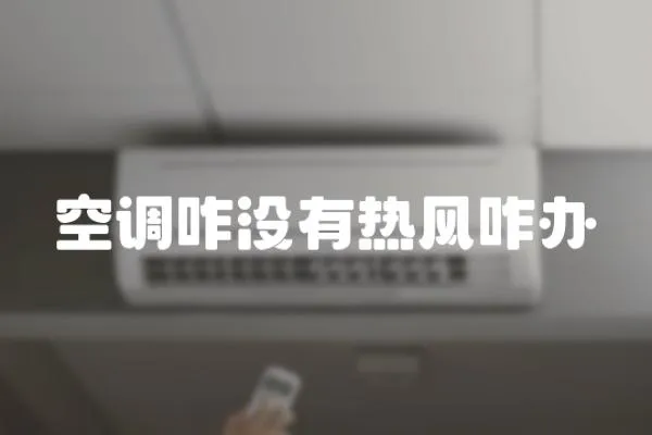 空調咋沒有熱風咋辦