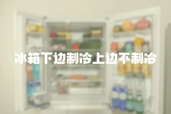 冰箱下邊制冷上邊不制冷