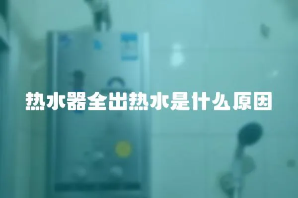 熱水器全出熱水是什么原因