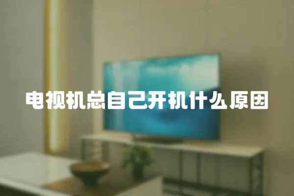 電視機總自己開機什么原因