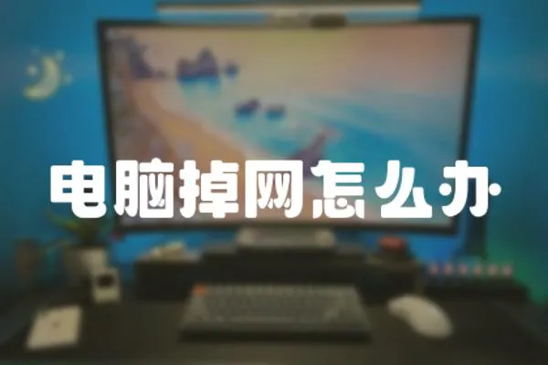 電腦掉網怎么辦