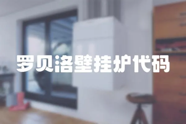 羅貝洛壁掛爐代碼