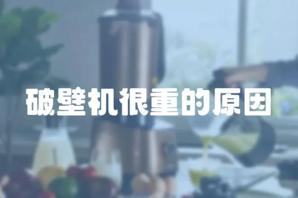 破壁機很重的原因