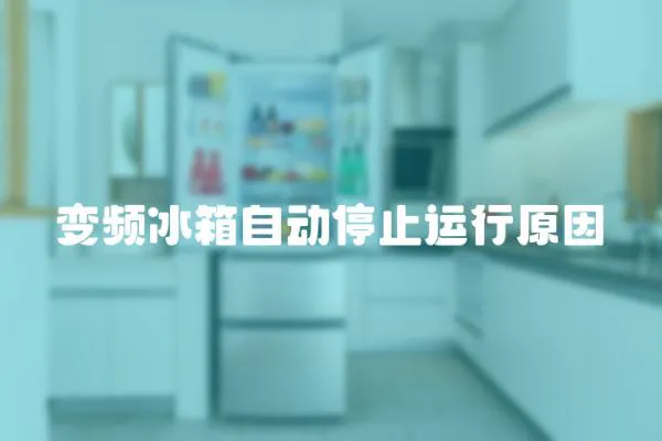 變頻冰箱自動停止運行原因