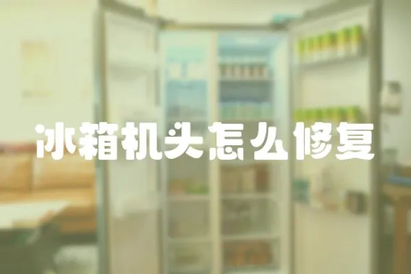 冰箱機(jī)頭怎么修復(fù)