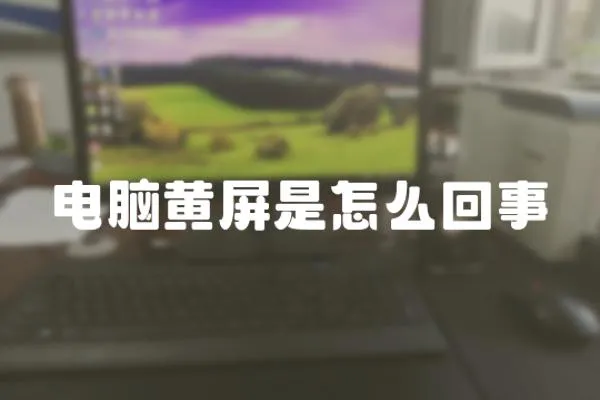 電腦黃屏是怎么回事