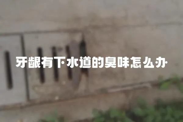 牙齦有下水道的臭味怎么辦