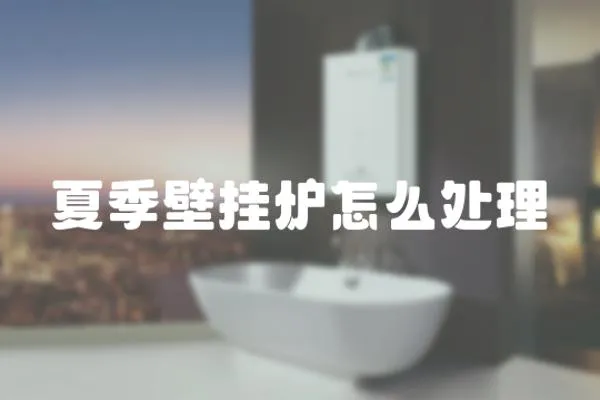 夏季壁掛爐怎么處理