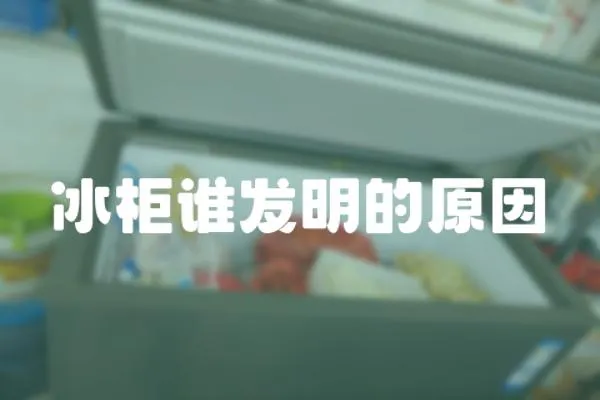 冰柜誰發明的原因