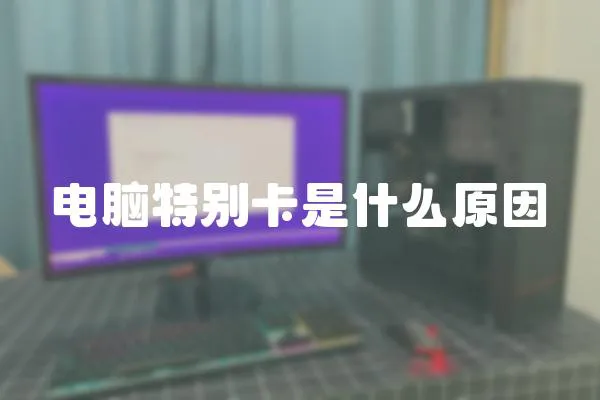 電腦特別卡是什么原因