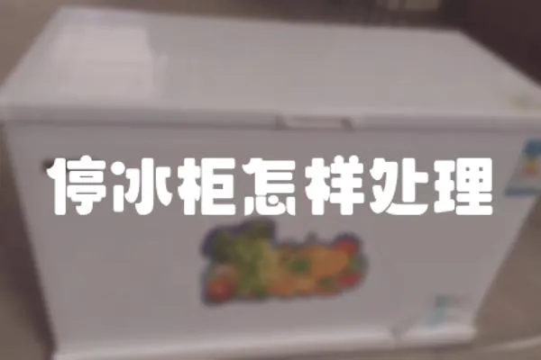 停冰柜怎樣處理