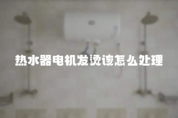熱水器電機(jī)發(fā)燙該怎么處理