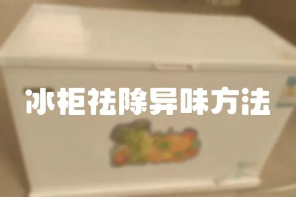 冰柜祛除異味方法