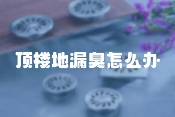 頂樓地漏臭怎么辦