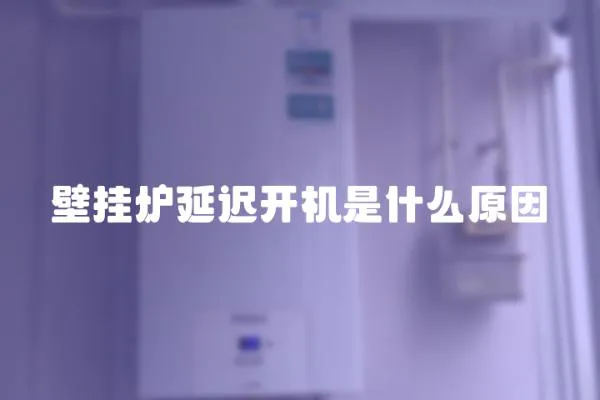 壁掛爐延遲開機是什么原因