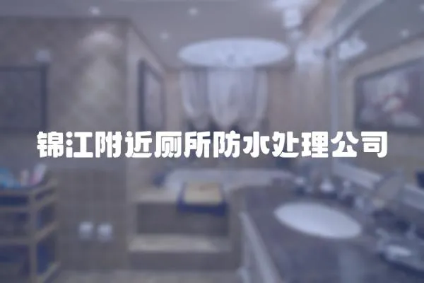 錦江附近廁所防水處理公司