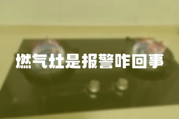 燃?xì)庠钍菆?bào)警咋回事