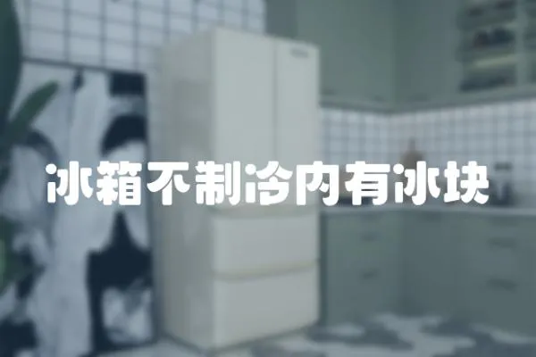 冰箱不制冷內有冰塊