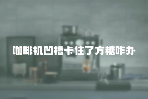 咖啡機(jī)凹槽卡住了方糖咋辦