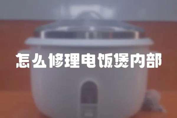 怎么修理電飯煲內部
