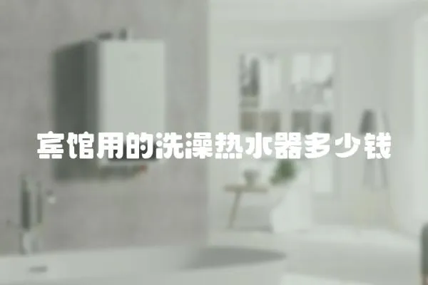 賓館用的洗澡熱水器多少錢