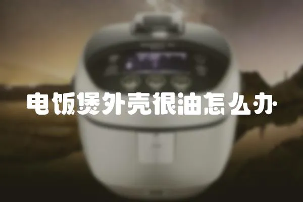 電飯煲外殼很油怎么辦