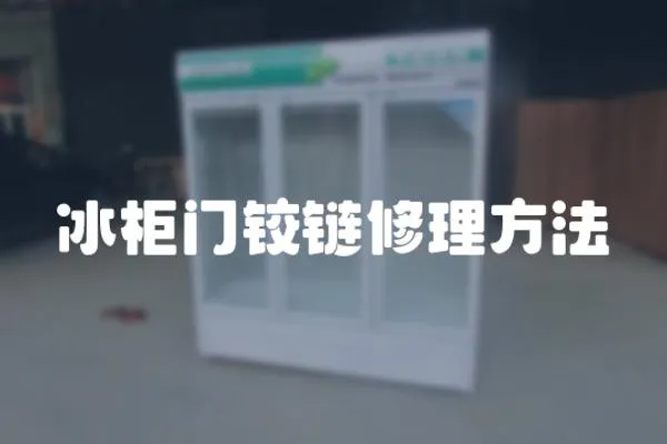冰柜門鉸鏈修理方法