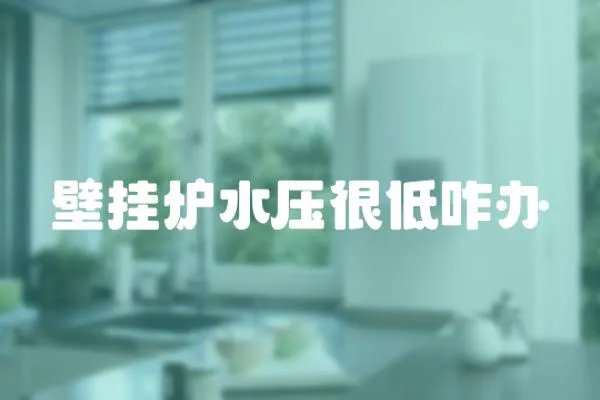 壁掛爐水壓很低咋辦