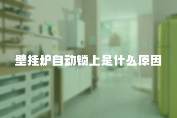 壁掛爐自動鎖上是什么原因