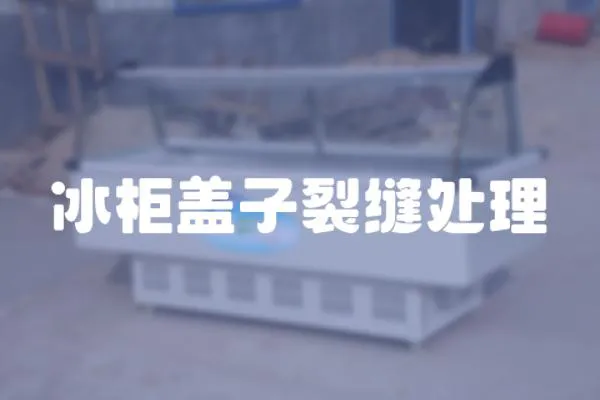 冰柜蓋子裂縫處理