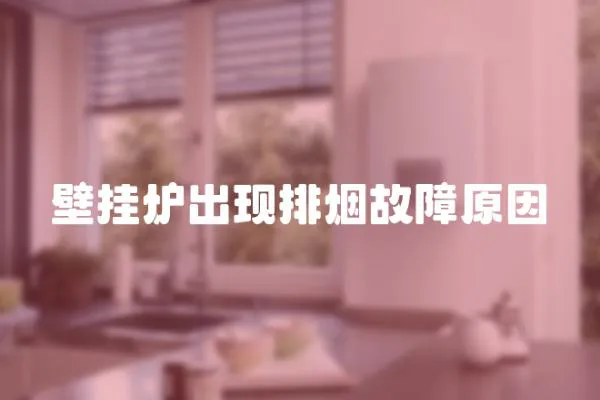 壁掛爐出現(xiàn)排煙故障原因