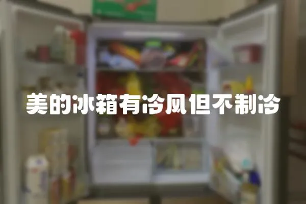 美的冰箱有冷風但不制冷