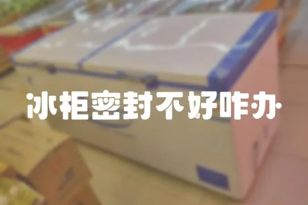冰柜密封不好咋辦