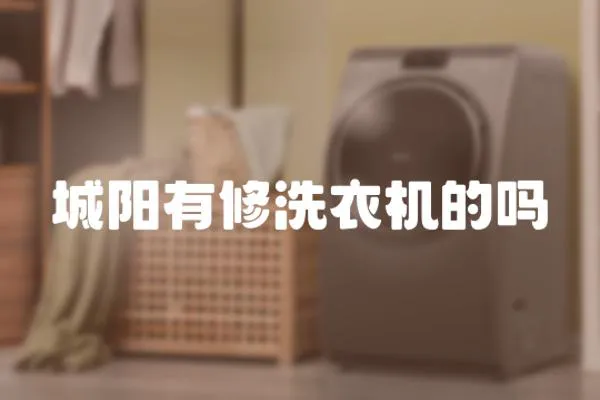 城陽有修洗衣機的嗎