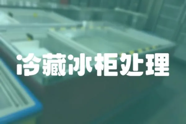 冷藏冰柜處理