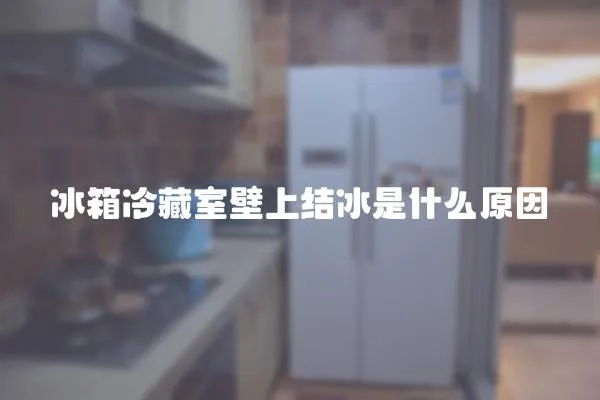 冰箱冷藏室壁上結冰是什么原因