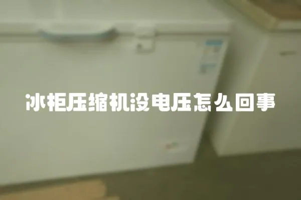 冰柜壓縮機沒電壓怎么回事