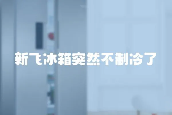 新飛冰箱突然不制冷了