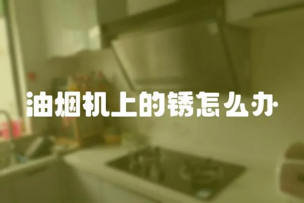 油煙機上的銹怎么辦