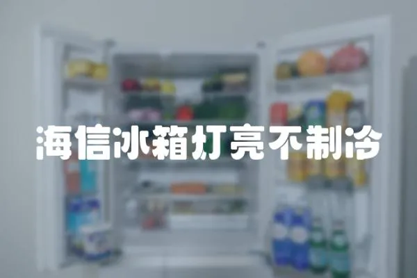 海信冰箱燈亮不制冷