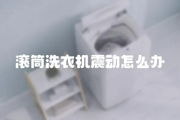 滾筒洗衣機震動怎么辦