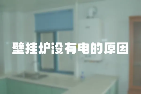 壁掛爐沒有電的原因